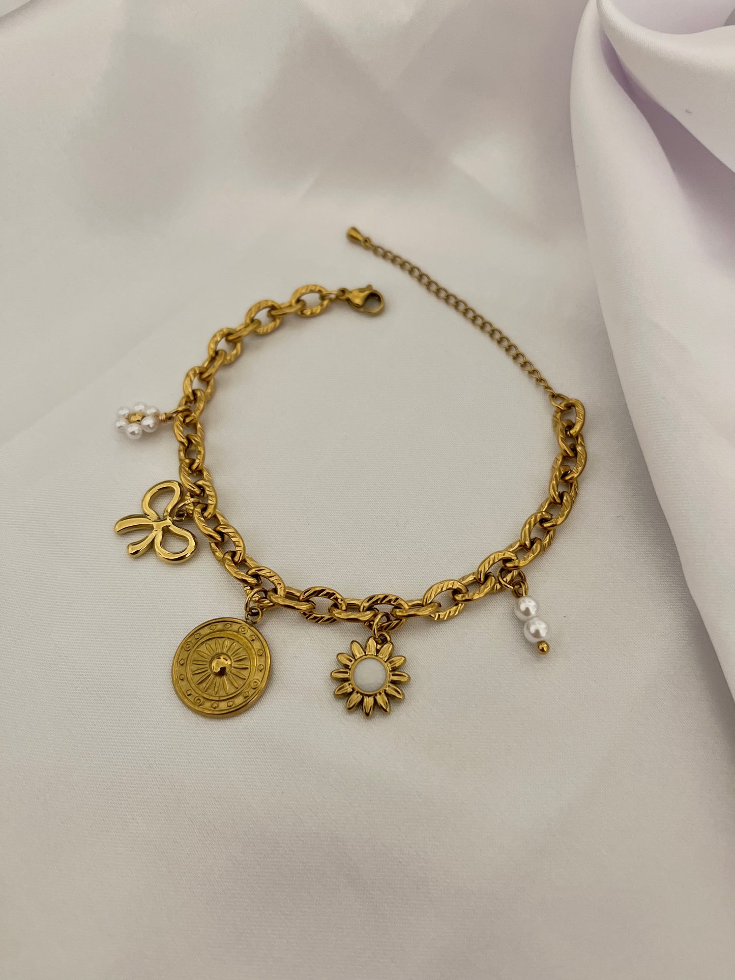 Bracelet charms FLORA