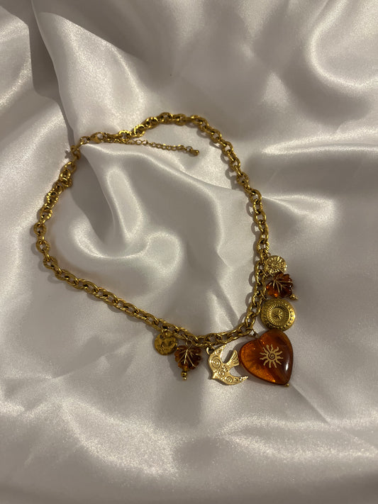 Collier charms «Automne»